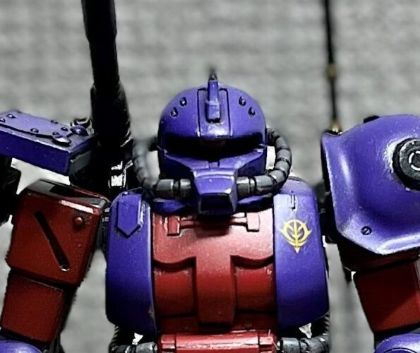 【作例紹介】HGUC ザクⅡFS型 1/144｜オリジナル塗装 + 改造