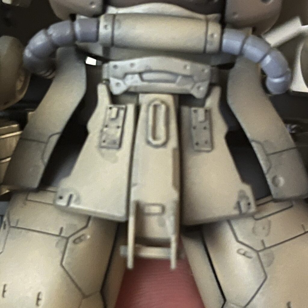 HG ザク・ハーフキャノン ディテールアップ