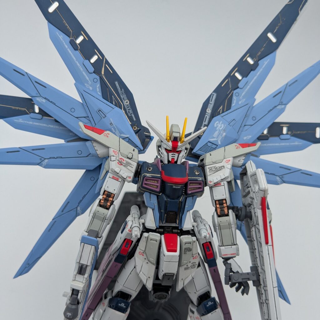 RG フリーダムガンダム 右側面
