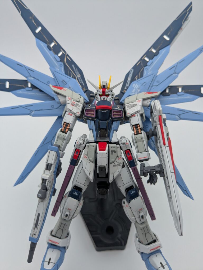 RG フリーダムガンダム 全体像 アップ