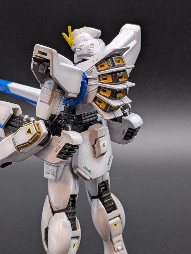 HGUC ガンダムF91 作例 バックパック スラスター