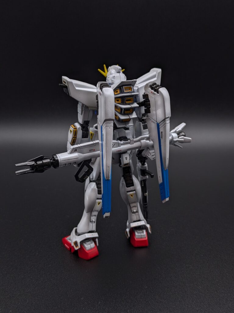 HGUC ガンダムF91 作例 背面全体像