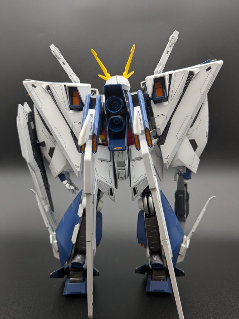 HGクスィーガンダム 背面 バックパック・スラスター