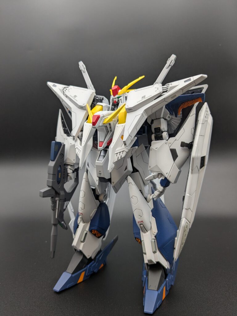 HGクスィーガンダム 斜め前右 フライトユニット