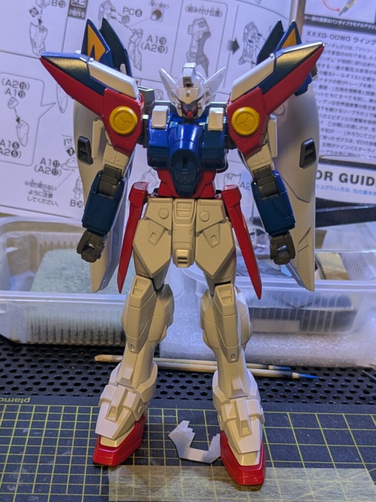 ウイングガンダムゼロ 正面全体