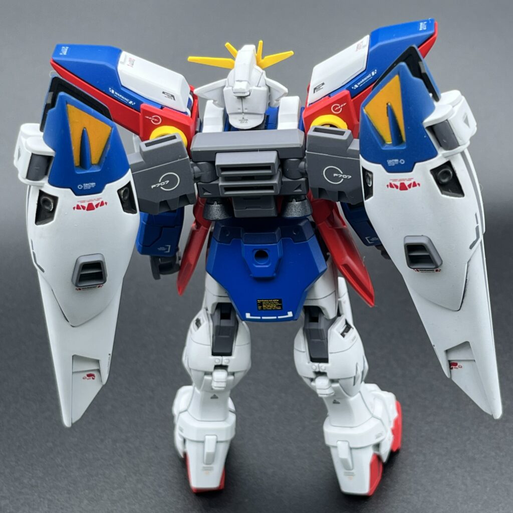 HGAC ウイングガンダムゼロ 完成品・バックパックとウイングバインダーの背面
