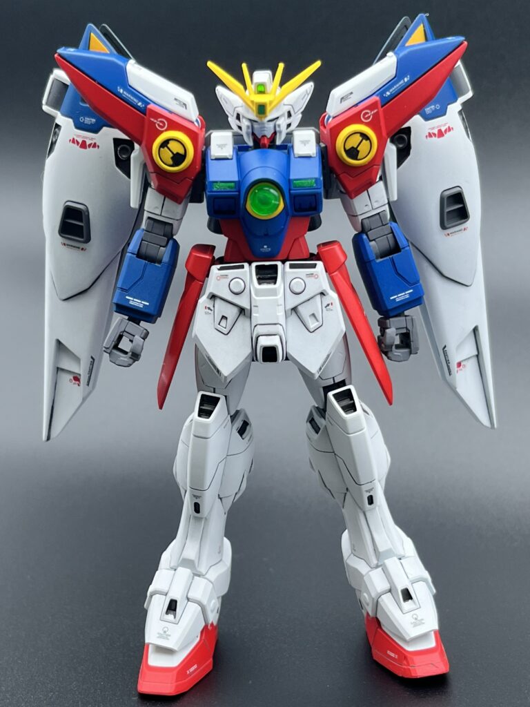 HGAC ウイングガンダムゼロ 完成品・ウイングバインダー装着の正面
