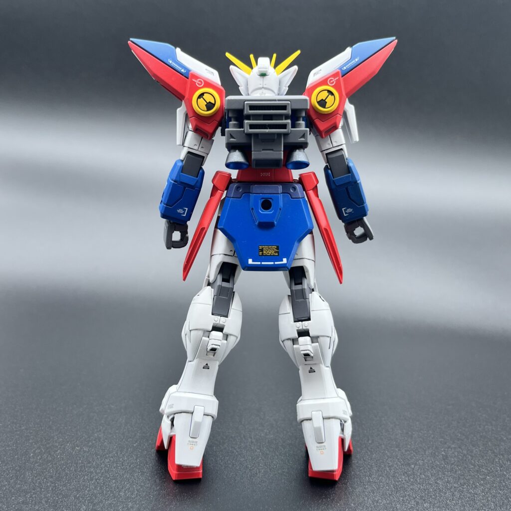 HGAC ウイングガンダムゼロ 完成品・ウイングバインダーなしの背面